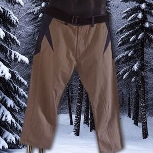 Five CM (5cm) Designer Denim Style Cropped Pants, L